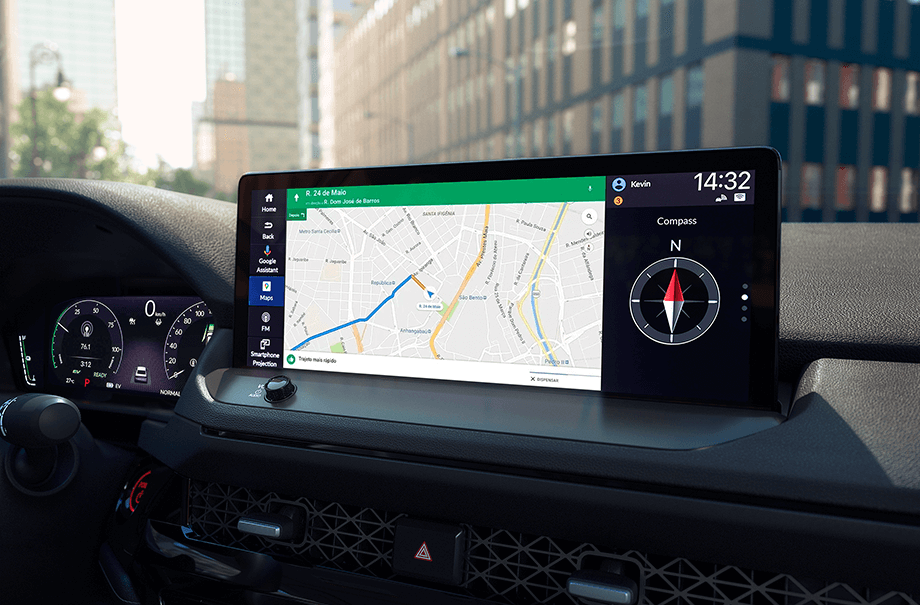 Honda Accord Hybrid: Multimídia Maps